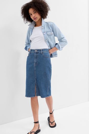 Gap denim shop pencil skirt