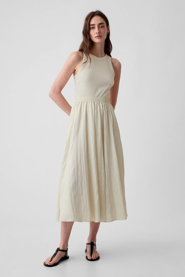 Cotton long top maxi dress online