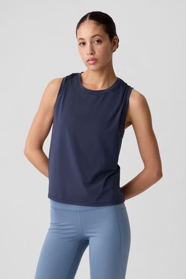 Navy Fit Jersey Tank Top