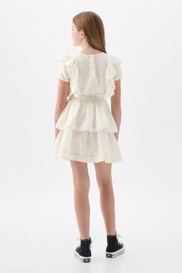 Short sleeve hotsell ruffle dress
