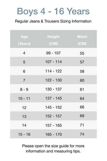 Gap 1969 deals jeans size chart