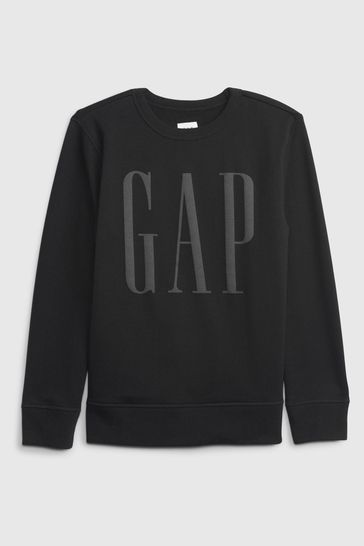 Buy Gap Logo Crew Neck Sweatshirt from the Gap online shop