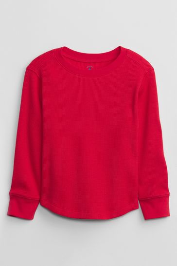 Buy Gap Ribbed Knit Long Sleeve T Shirt from the Gap online shop