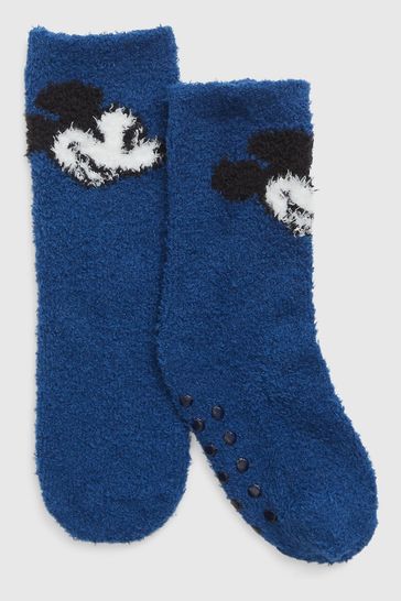 Blue Disney / Marvel Fluffy Socks