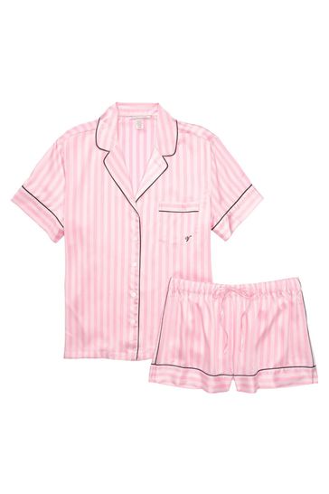Buy Victoria's Secret Satin Stripe Short Pyjamas from the Victoria's Secret UK online shop