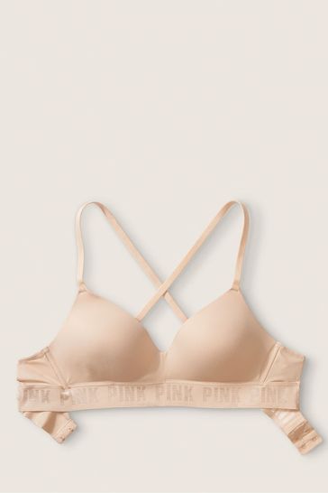 Victoria'S Secret Non Wired  Wear Everywhere Smooth Lightly Lined Non  Wired T-Shirt Bra Burnt Umber Brown - Womens · Clean Livin Life