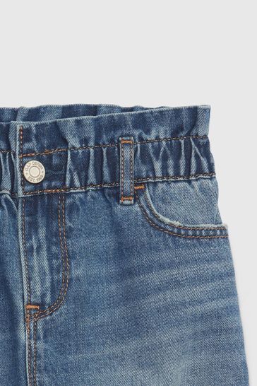Ruffle jean 2025 skirt for girl