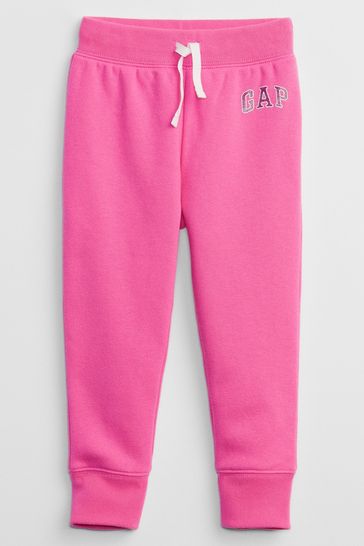 Gap Green Logo Print Pull On Joggers