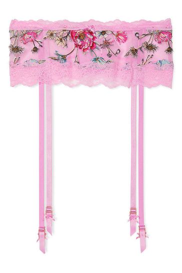 Buy Victoria's Secret Lace Embroidered Suspenders from the Victoria's ...