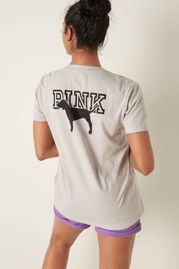 Buy Victoria s Secret PINK Campus Short Sleeve T Shirt from the