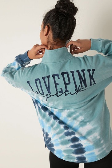 Buy Victoria's Secret PINK Varsity Half-Zip from the Victoria's Secret UK  online shop