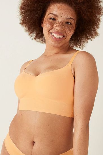 Victoria's Secret PINK Yellow Smooth Lightly Lined Bralette