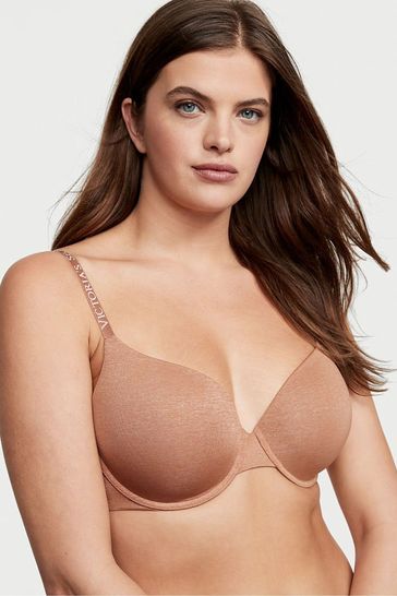 victoria secret logo strap sports bra