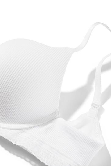 Buy Victoria's Secret Lace Trim Full Cup Push Up T-Shirt Bra from the  Victoria's Secret UK online shop