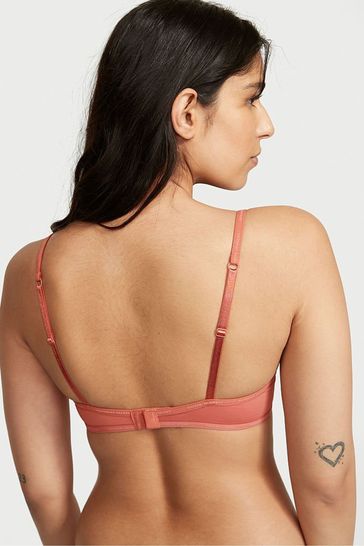 Buy Victoria's Secret Smooth Logo Strap Lightly Lined Full Cup T-Shirt Bra  from the Victoria's Secret UK online shop