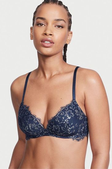 Buy Victoria's Secret Lace Lightly Lined Non Wired Bra from the