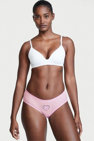 Victoria's Secret Lilac Pink Cross My Heart Hipster Knickers