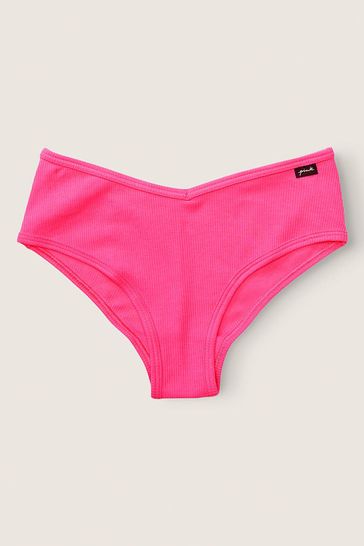 Victoria's Secret PINK Capri Pink Cotton Cheeky Knickers