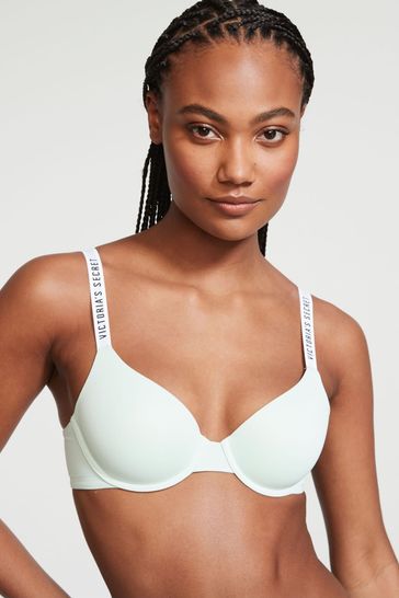 victoria secret logo strap sports bra