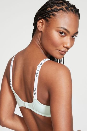 victoria secret logo strap sports bra