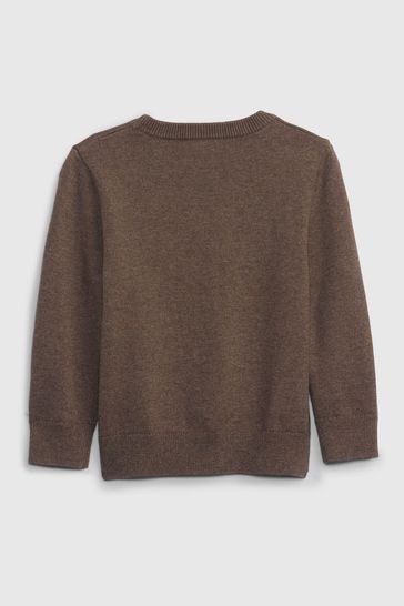 Gap Brown Disney Mickey Mouse Jumper
