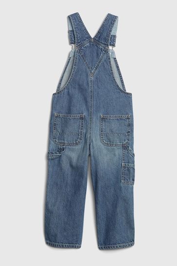 Gap baby sales girl overalls