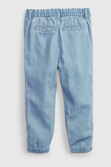 Gap Blue Denim Joggers with Washwell Toddler