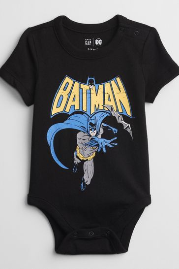 Black Baby DC Batman Bodysuit
