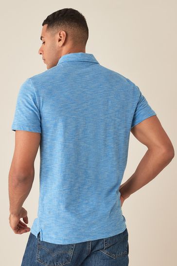 Gap Blue Lived In Polo Shirt