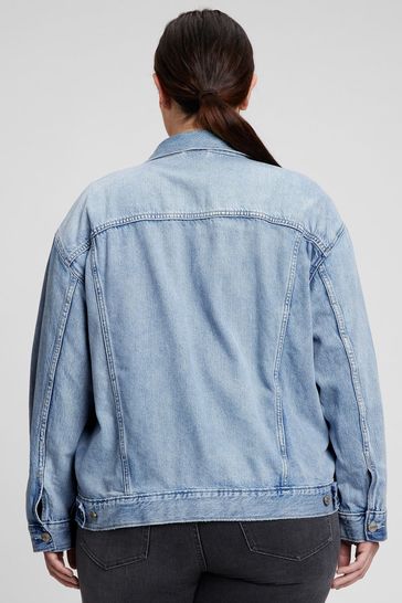 Gap oversized online icon denim jacket
