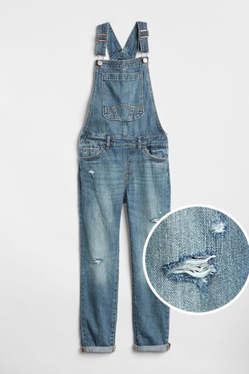 Women's distressed cheap overalls