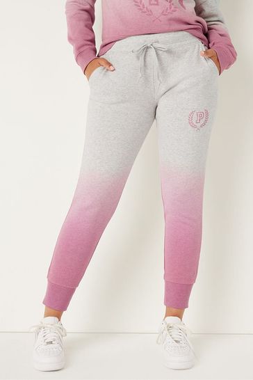 Victoria secret pink grey joggers cheap