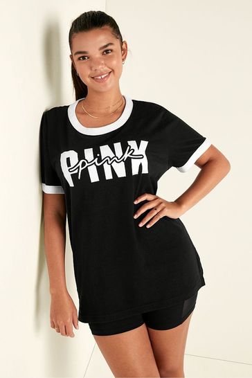 victoria secret white t shirt