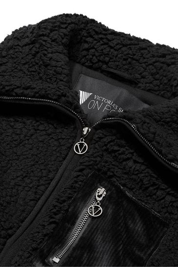 Victoria secret black jacket on sale