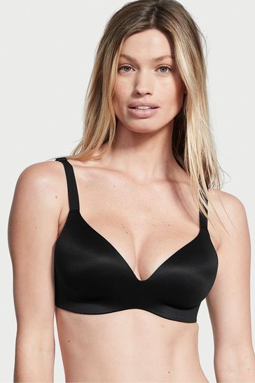 Victoria's Secret Black Infinity Flex Lightly Lined Non Wired Full Cup Bra