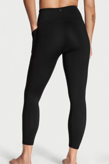 Victoria s Secret Black Ruched Pocket Legging