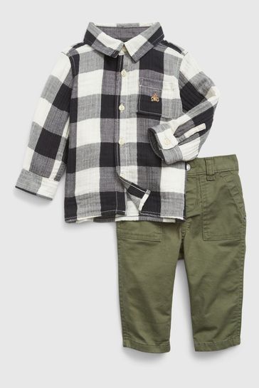 Buy Gap Plaid Two Piece Outfit Set from the Gap online shop
