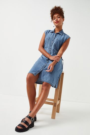 Gap denim shirt dress 2025