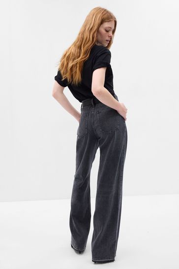 Gap high rise wide leg jeans shop