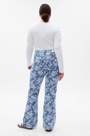 Gap floral pants top