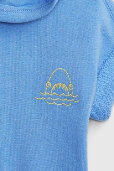 Gap Blue 3D Shark Hoodie