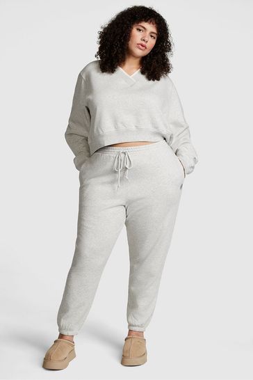 Pink grey sales sweatpants