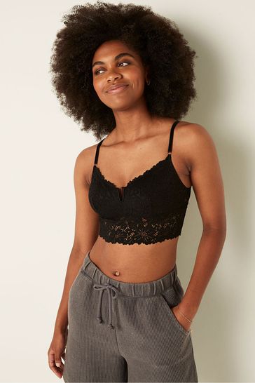 Lace crop bralette store