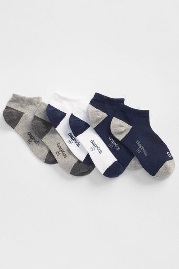 Multi Colorblock Ankle Socks 3-Pack