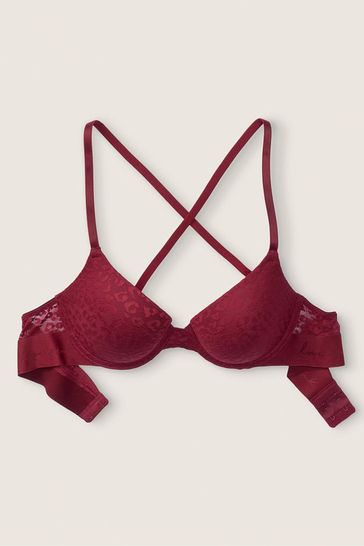 Buy Victoria's Secret PINK Lace Push Up T-Shirt Bra from the