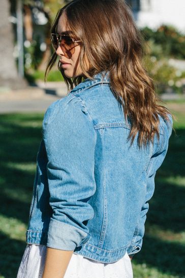 jeans jacket no sleeve