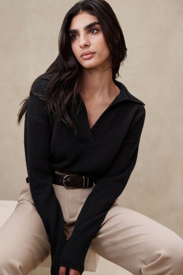 Banana republic black sales jumper