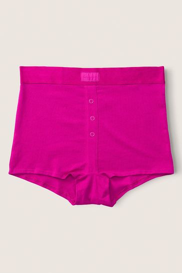 Victoria's Secret PINK Pink Thrill Cotton High Waist Short Knicker
