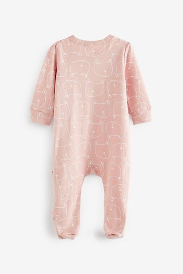 Buy Gap Brannan Bear Long Sleeve Baby Sleepsuit Newborn 24mths