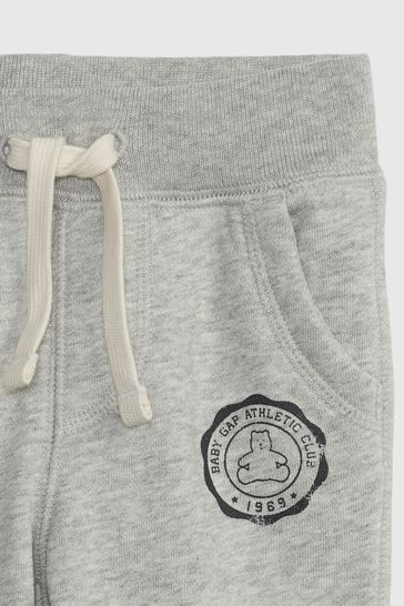 Buy Gap Brannan Bear Print Logo Joggers Baby from the Gap online